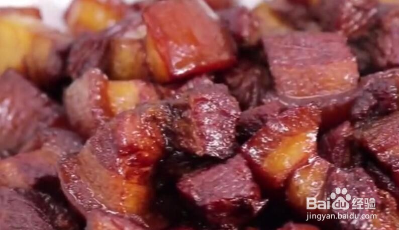 非常好吃的红烧肉的做法以及步骤流程不油腻哦