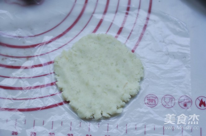 白薯豆沙茶巾绞