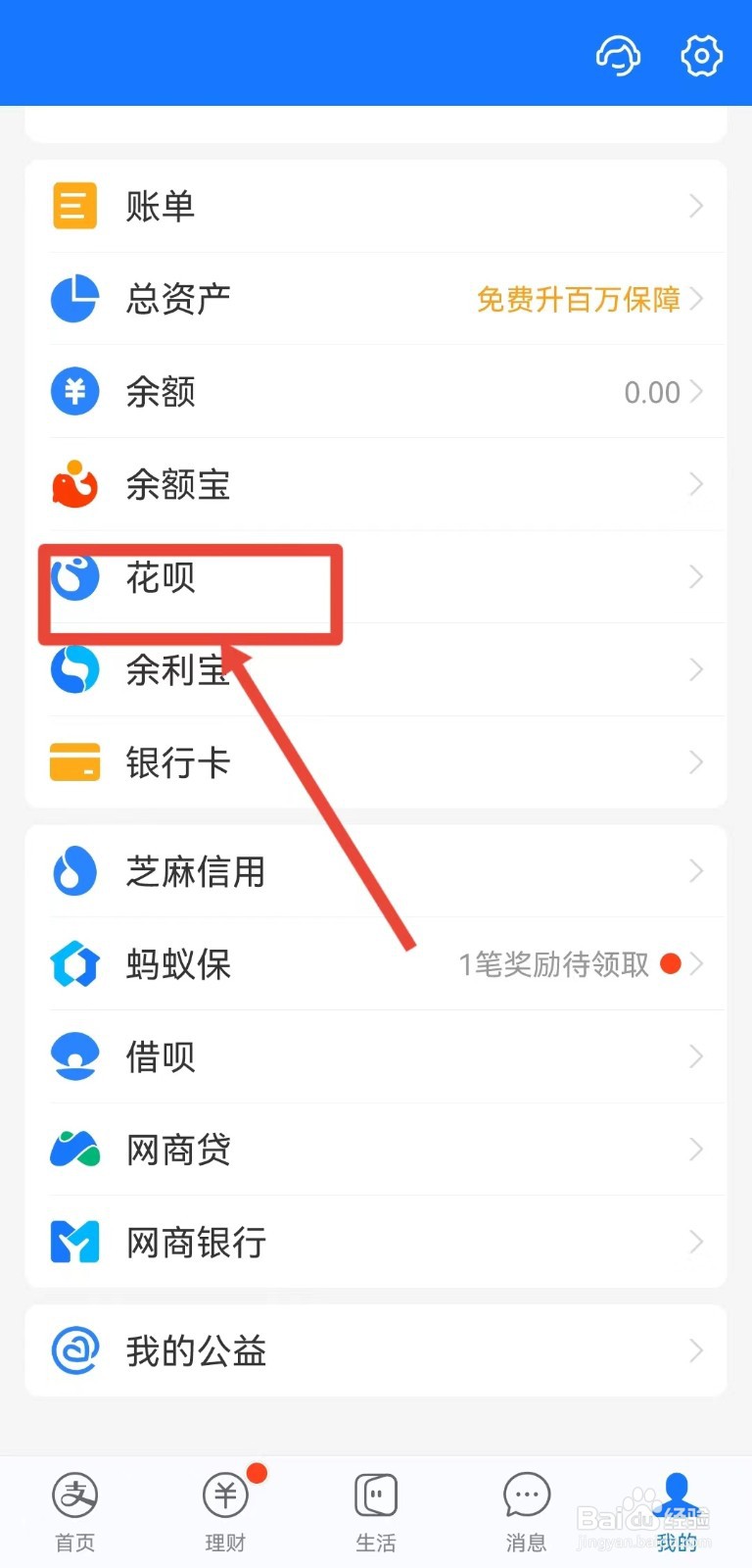 怎样修改花呗每月理想账单