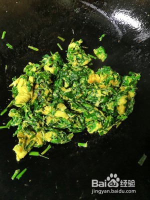 教大家做韭菜炒鸡蛋