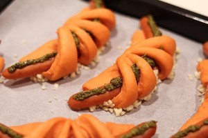 罗勒香肠芝士角的做法