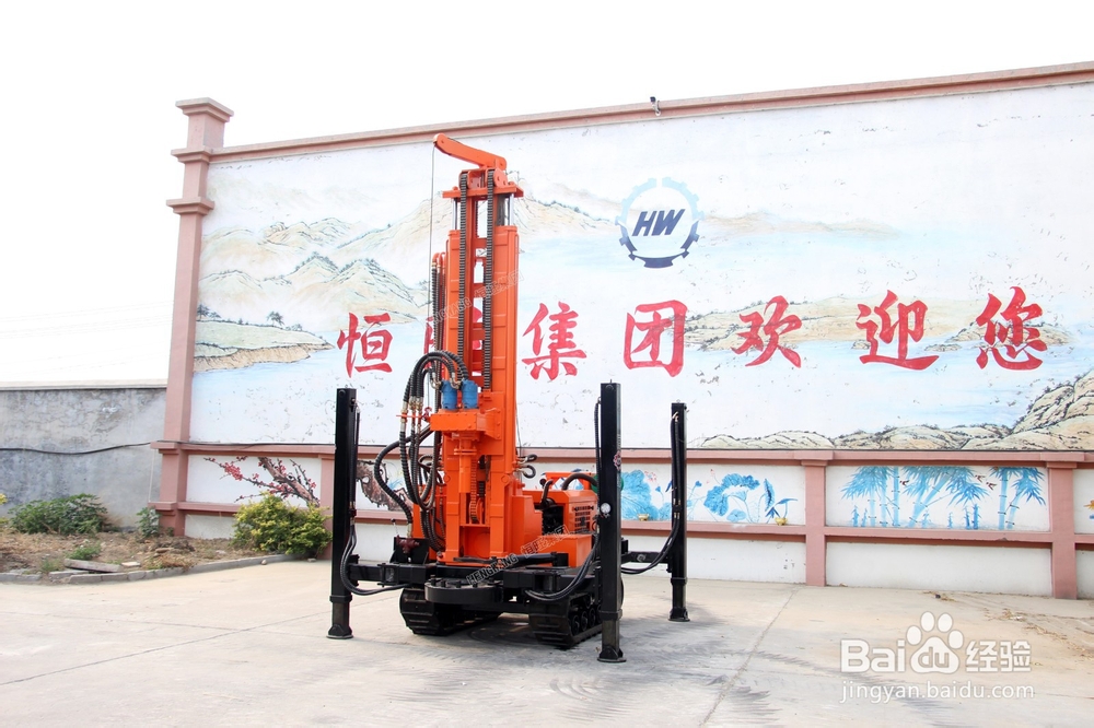 履带式气动水井钻机