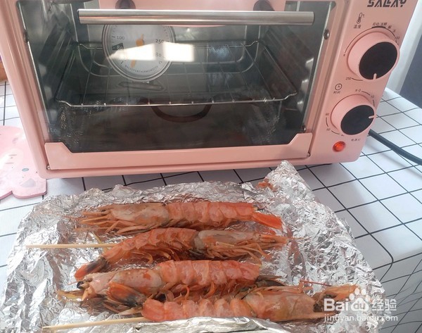 如何做出好吃美味可口的香烤阿根廷大虾