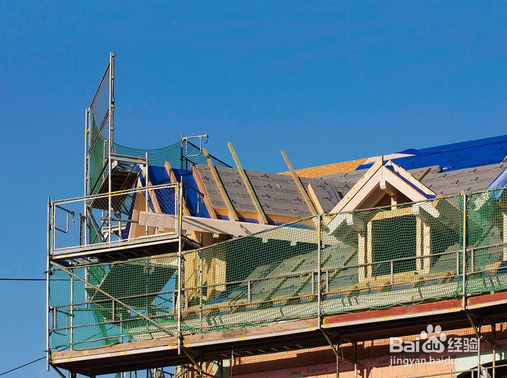 在屋面没有地方挂安全带怎么办