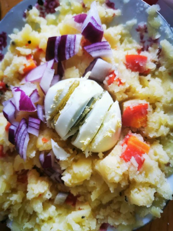 土豆泥蔬菜沙拉