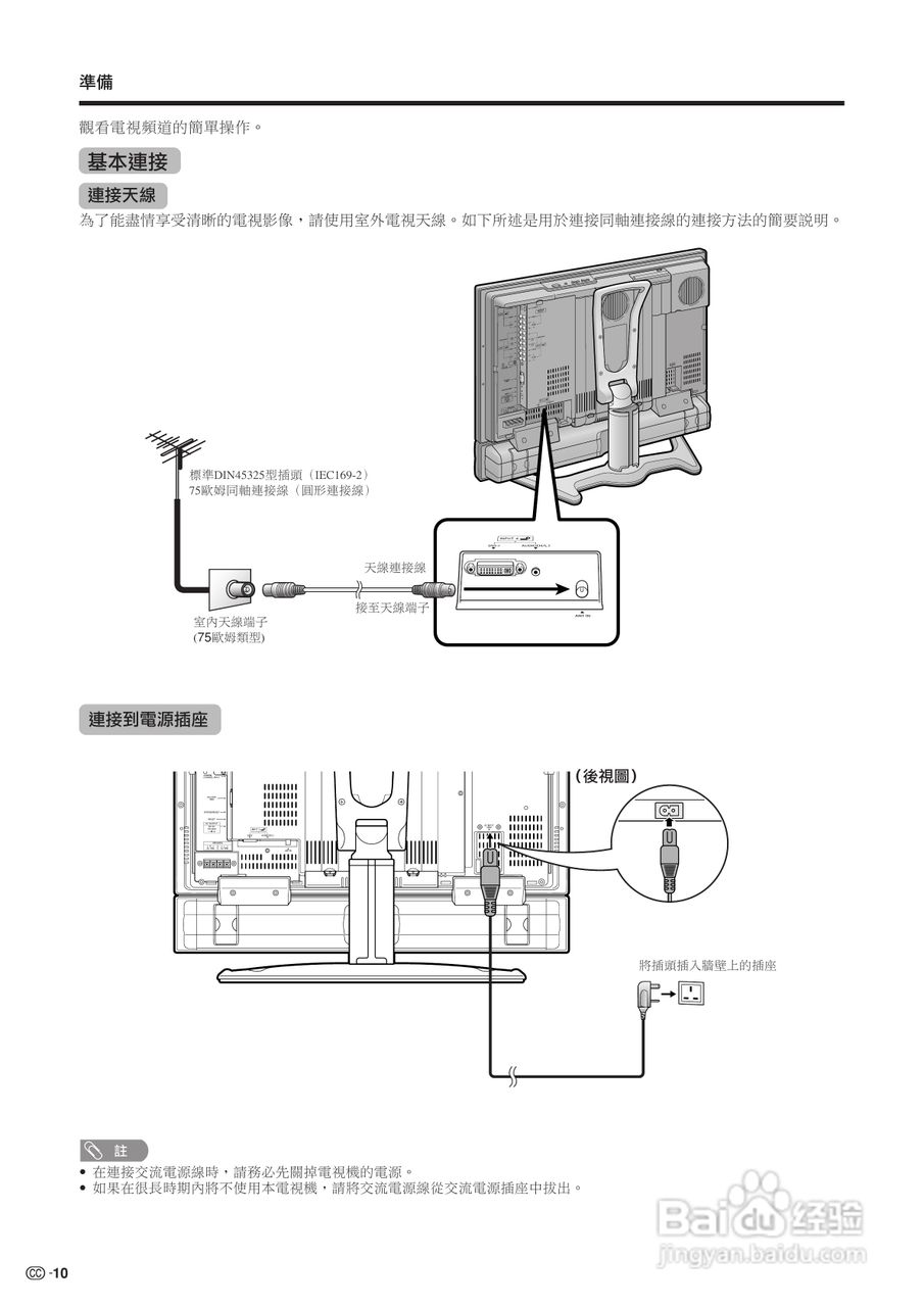 声宝LC-26GA3H型液晶电视机说明书:[2]