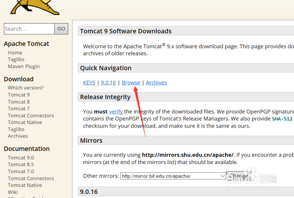 怎么在apache官网下载tomcat