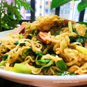 怎么做简单好吃的炒方便面