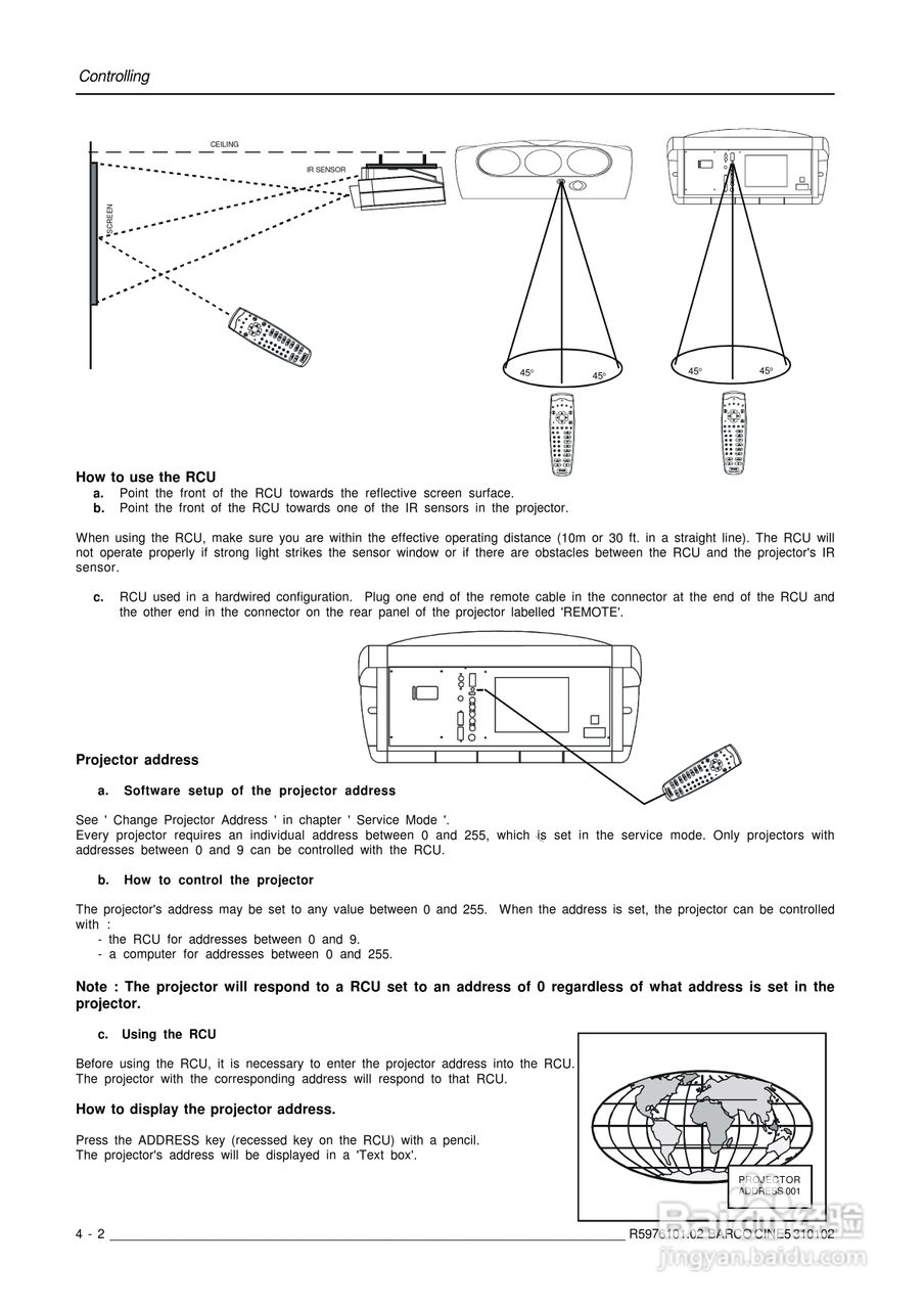 Barco巴可 Cine 5投影机说明书:[2]