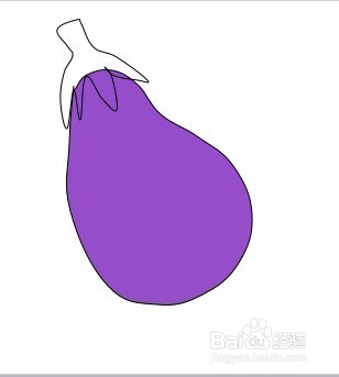 画茄子的简笔画