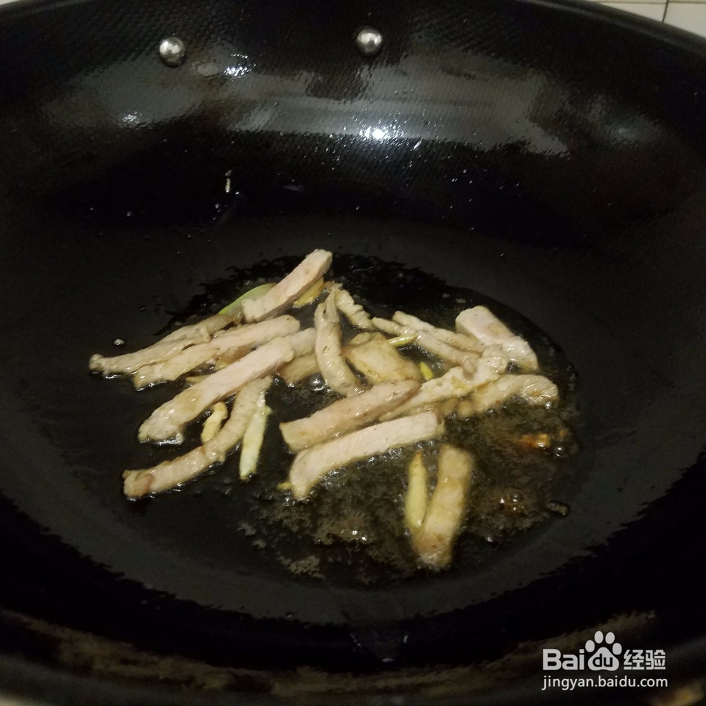 蒜苔炒肉的家常做法---怎么做