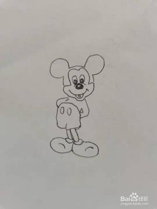 米老鼠怎么画