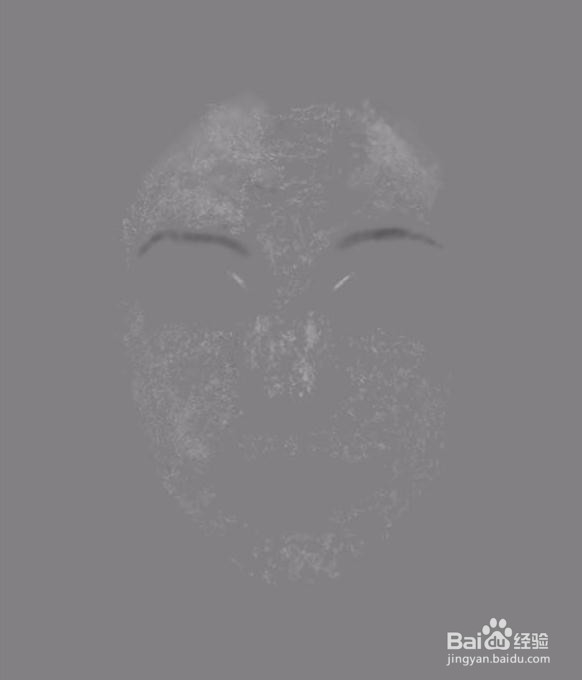 用ps制作黑白质感人像照片