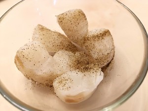 煎鳕鱼【配上蔬菜特别好吃】