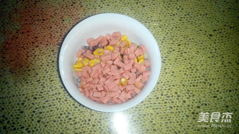 火腿杂蔬麦芬