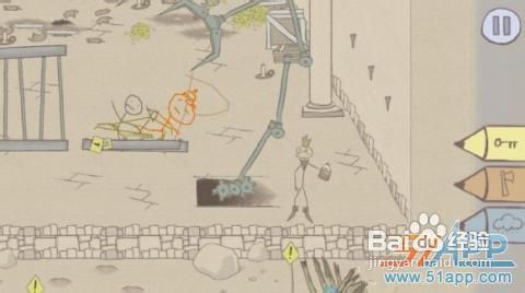 《画个火柴人》通关图文攻略【场景十】