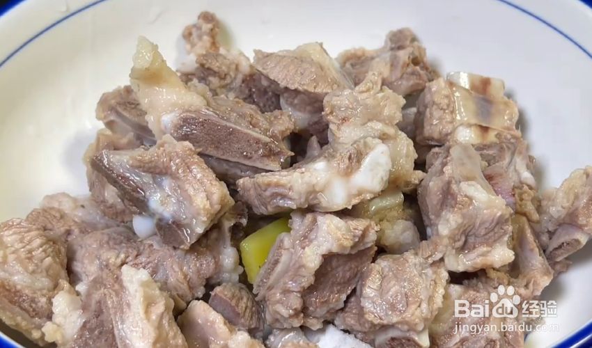 葱爆排骨的制作方法