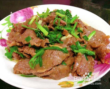 家常版嫩炒牛肉片怎么做