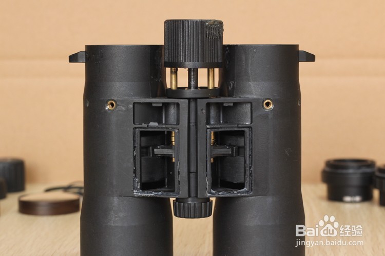 屋脊结构双筒望远镜拆解图望远镜结构图