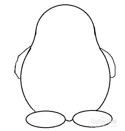 儿童简笔画：如何一步一步画一只可爱的企鹅