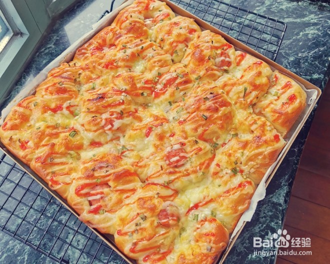 香葱芝士烤肠小面包怎么做好吃