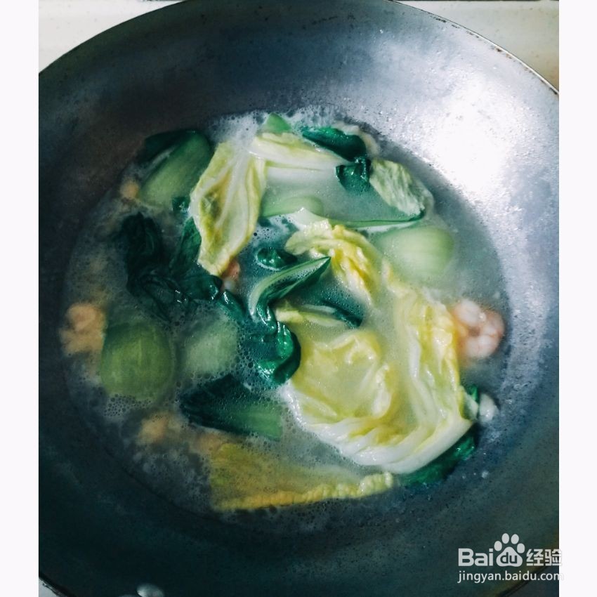 芙蓉鲜虾疙瘩汤怎么做