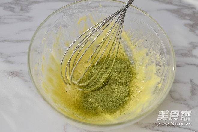 抹茶小蛋糕的做法