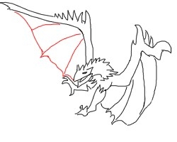 怪物猎人世界中的龙 怎么画