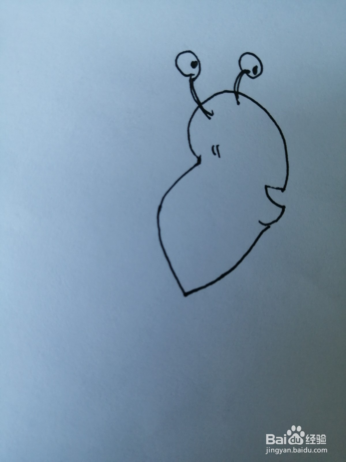 简笔画小蜗牛怎么画