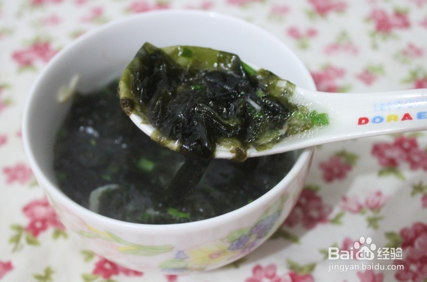 虾皮紫菜汤（清淡补钙汤）