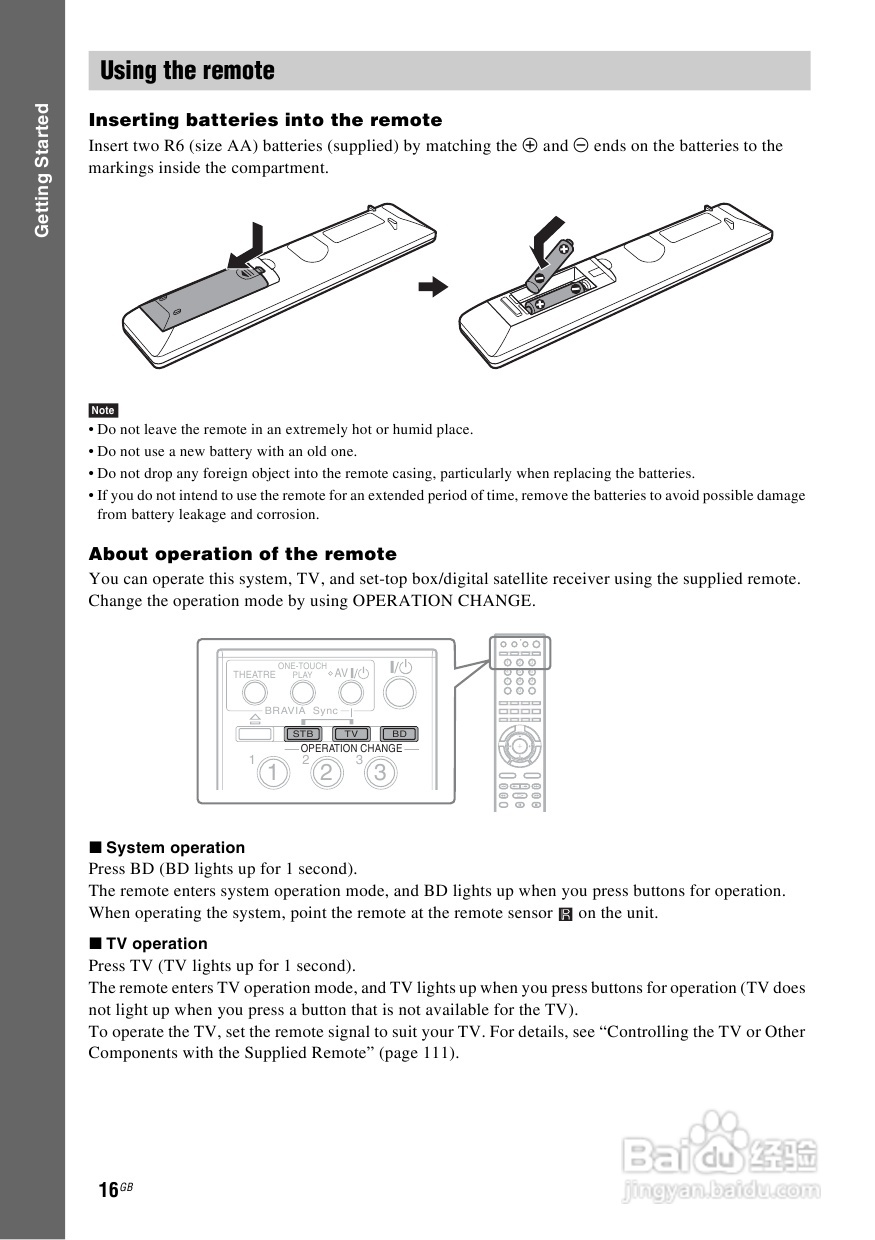 SONY BDV-IS1000蓝光DVD无线环绕家庭影院用户手册:[1]