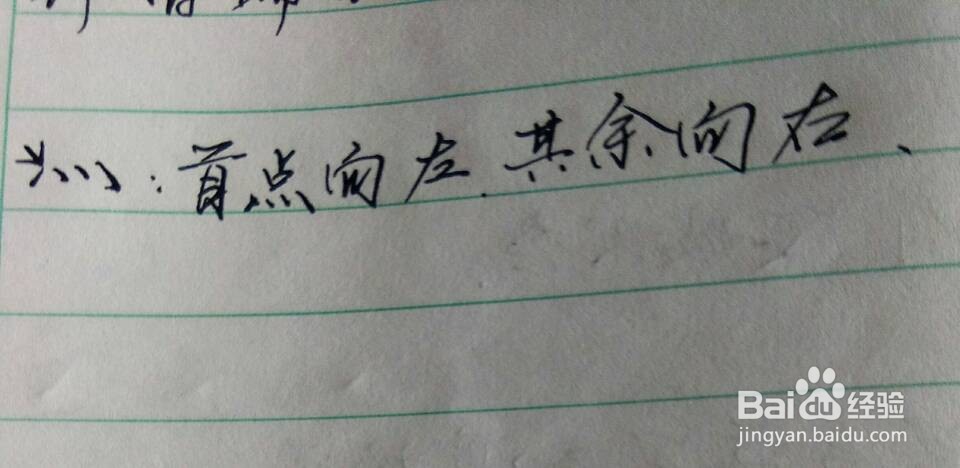 偏旁部首——四点底怎么写