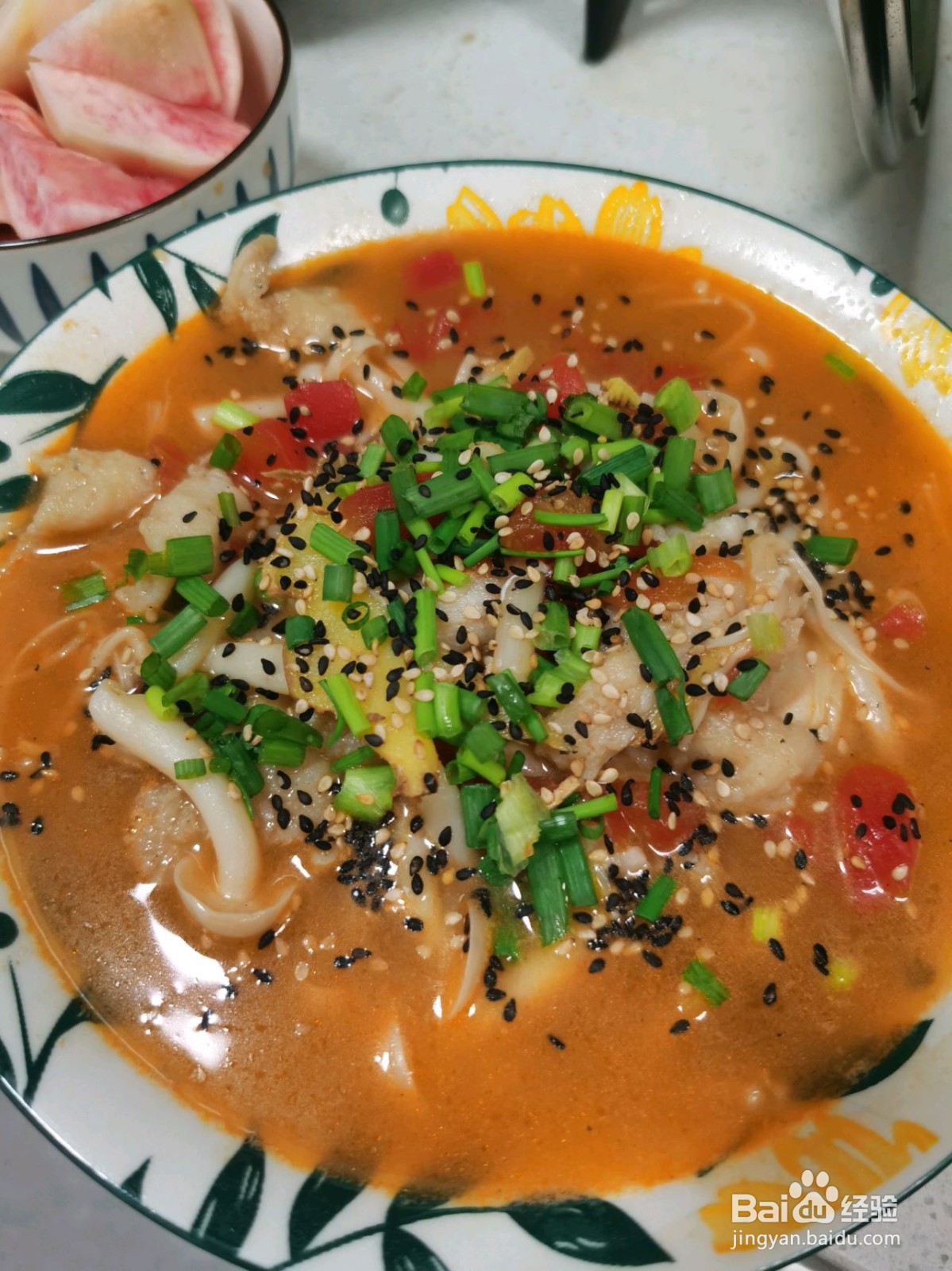 菌菇酸汤龙利鱼的做法