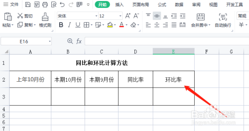 同比和环比的计算方法