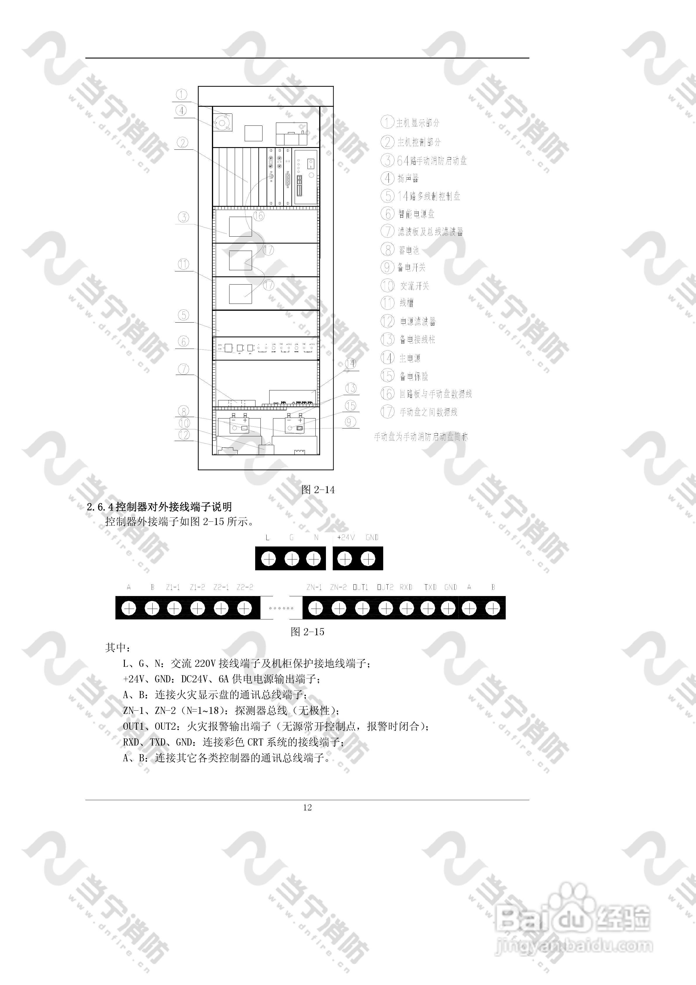 JB-QG//QT-GST5000火灾报警控制器（联动型）安装使用:[2]