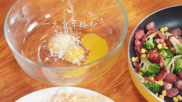 意大利面欧姆蛋