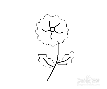 如何画蒲公英的简笔画