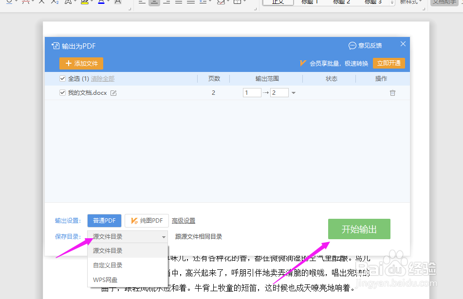 word如何设置成pdf格式