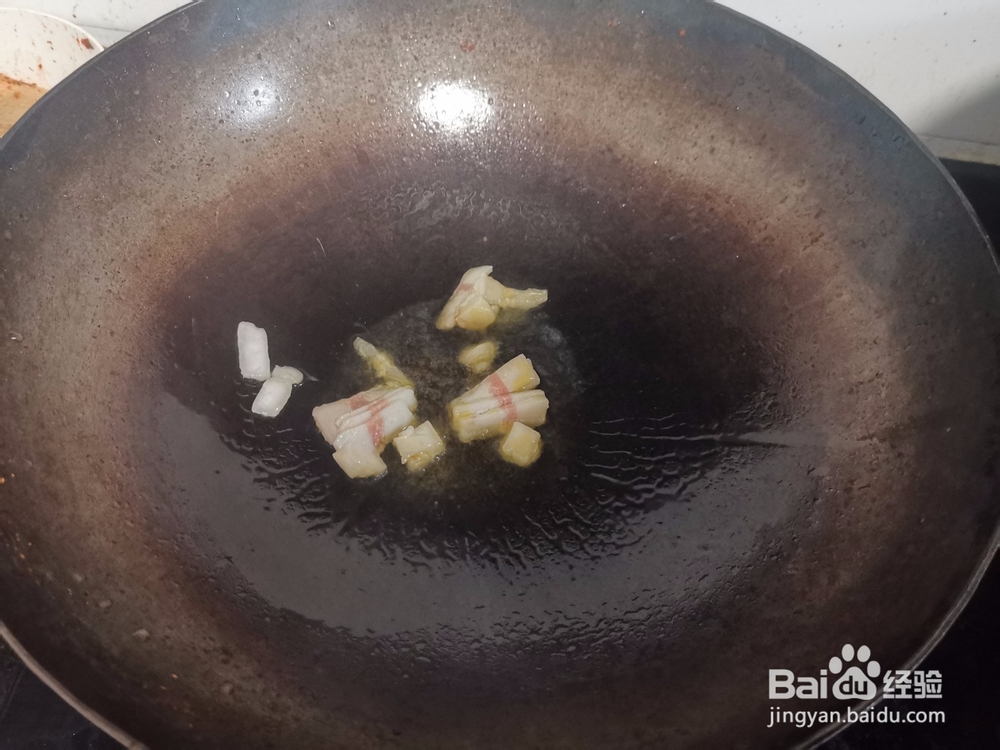 猪肉炒蒜苗木耳