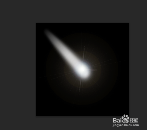 ps制作彗星的技巧