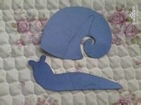 布艺蜗牛可爱diy