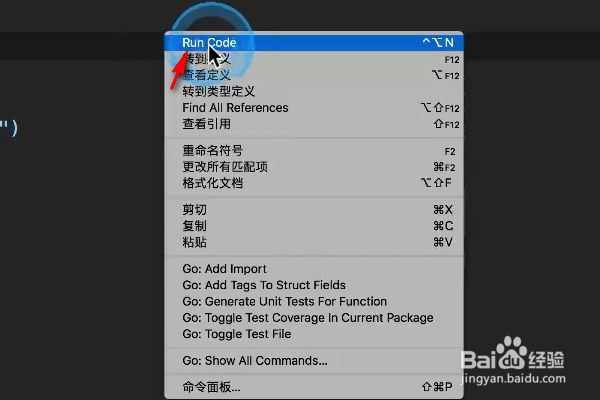 如何用go语言输出hello world
