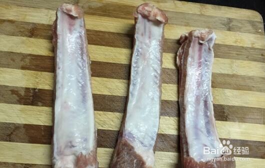 橙香考肋排的做法