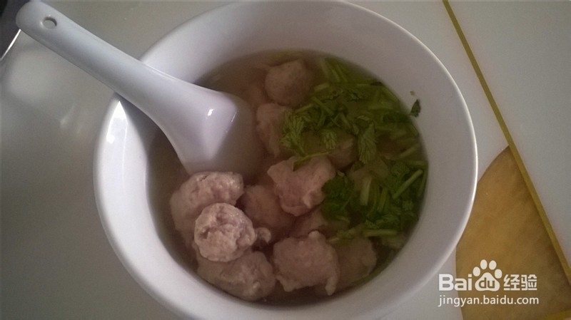 清汤丸子的做法