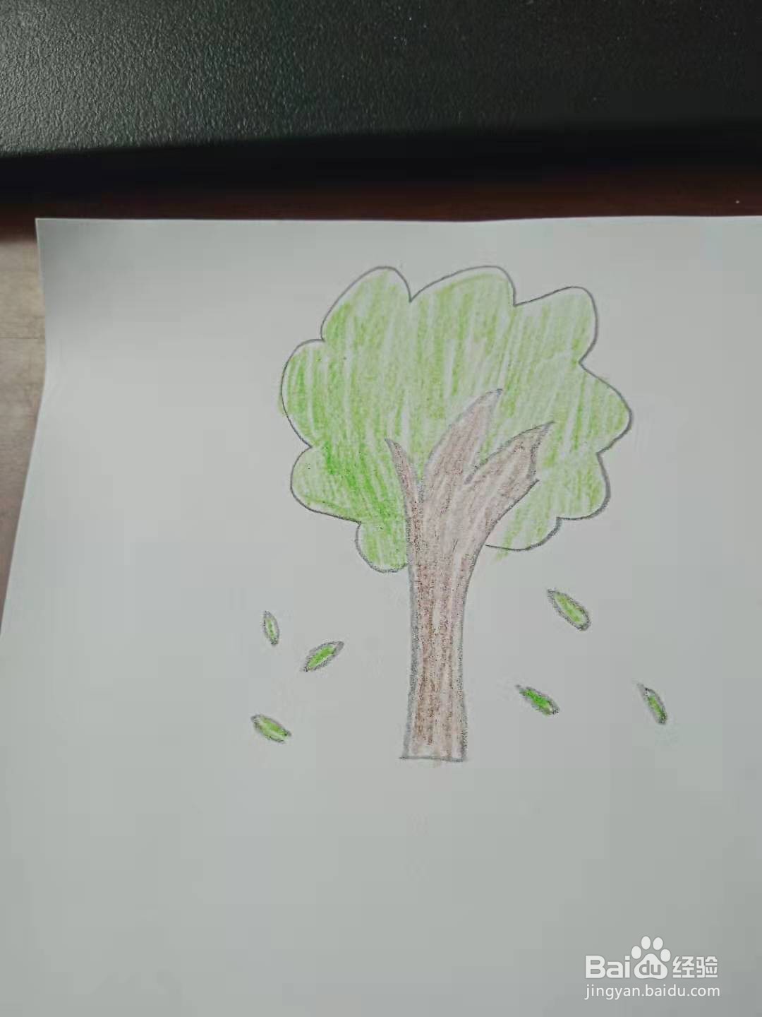 大树的创意简笔画