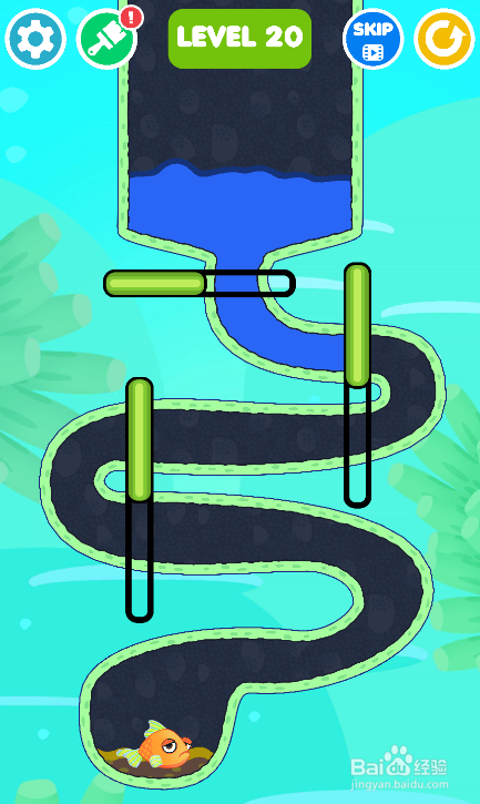 Save The Fish的LEVEL 20怎样通过