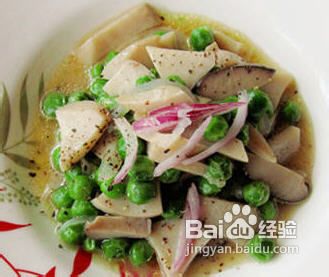 怎么做杏鲍菇炖豌豆