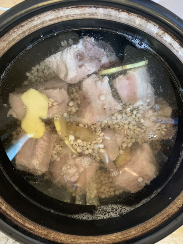 排骨山药薏仁汤