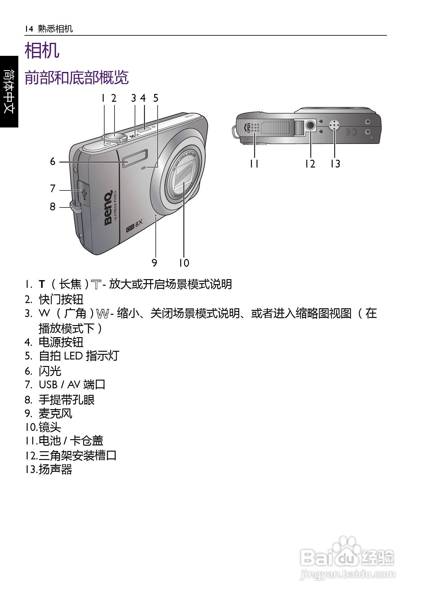 明基LS200数码相机说明书:[2]