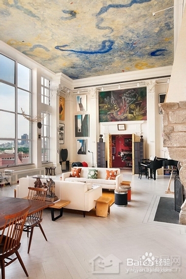 博物馆式的特色家 多彩色调展现伦敦风情